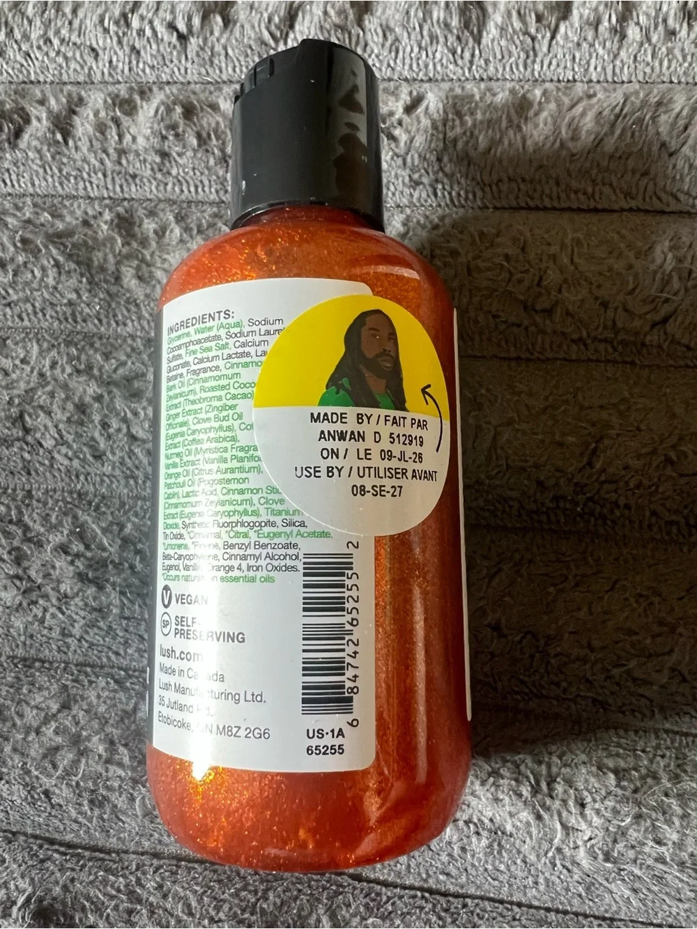 LUSH LIMITED EDITION CINNAMON SPICED LATTE 3.3 oz BRAND NEW FALL 2026 SEALED